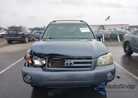 2007 Toyota Highlander Limited V6 z USA, uszkodzony, nr VIN JTEEP21AX70231546